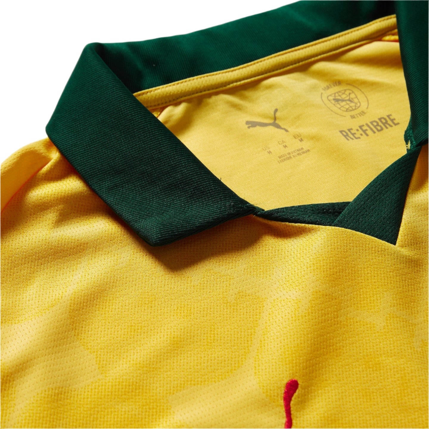 PUMA Men's AC Milan Third Jersey 25/26 (Sunny Yellow/Dark Myrtle)