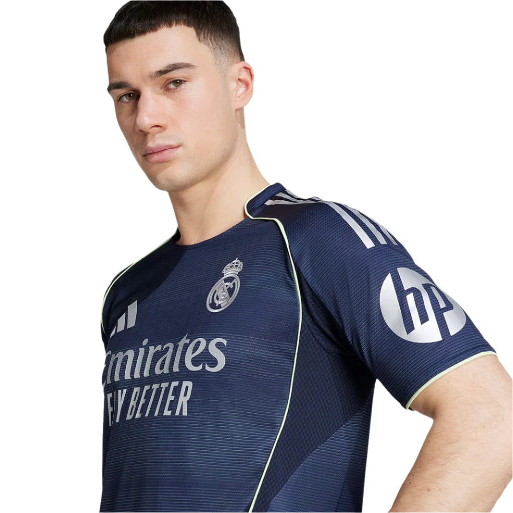 adidas Bellingham Real Madrid 25/26 Away Jersey w/ Champions League Patches (Legend Ink)