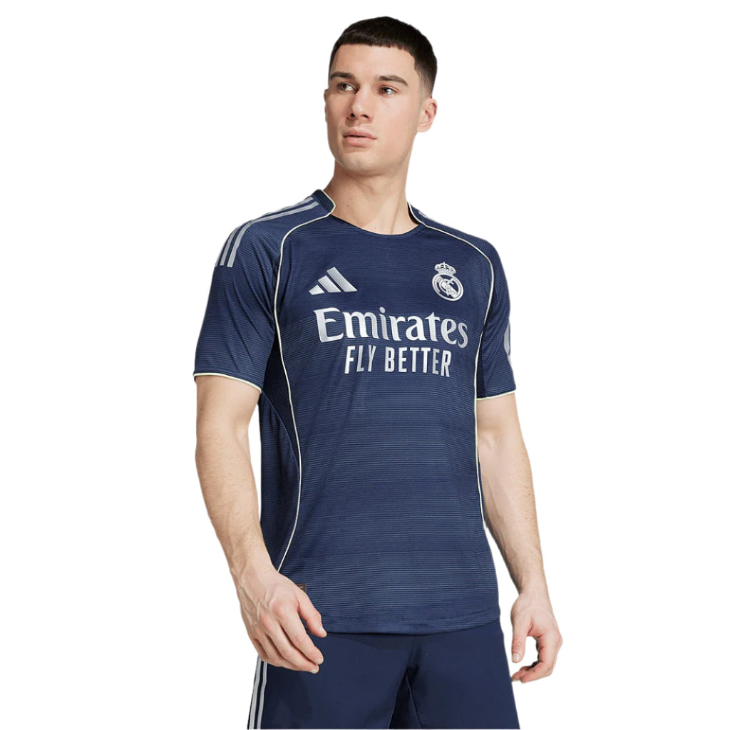 adidas Lucas V. Real Madrid 25/26 Away Jersey w/ Champions League Patches (Legend Ink)