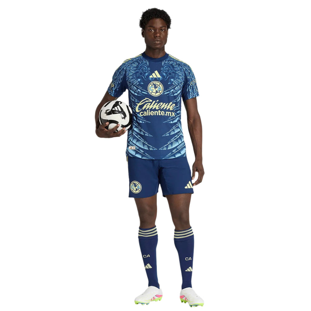 adidas R. Orquin Men's Club América 25/26 Authentic Away Jersey (Blue)