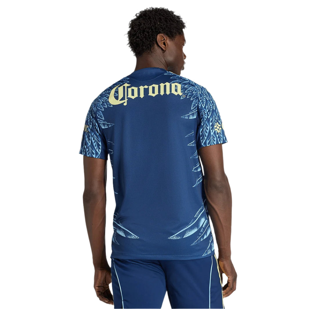 adidas B. Rodriguez Men's Club América 25/26 Authentic Away Jersey (Blue)