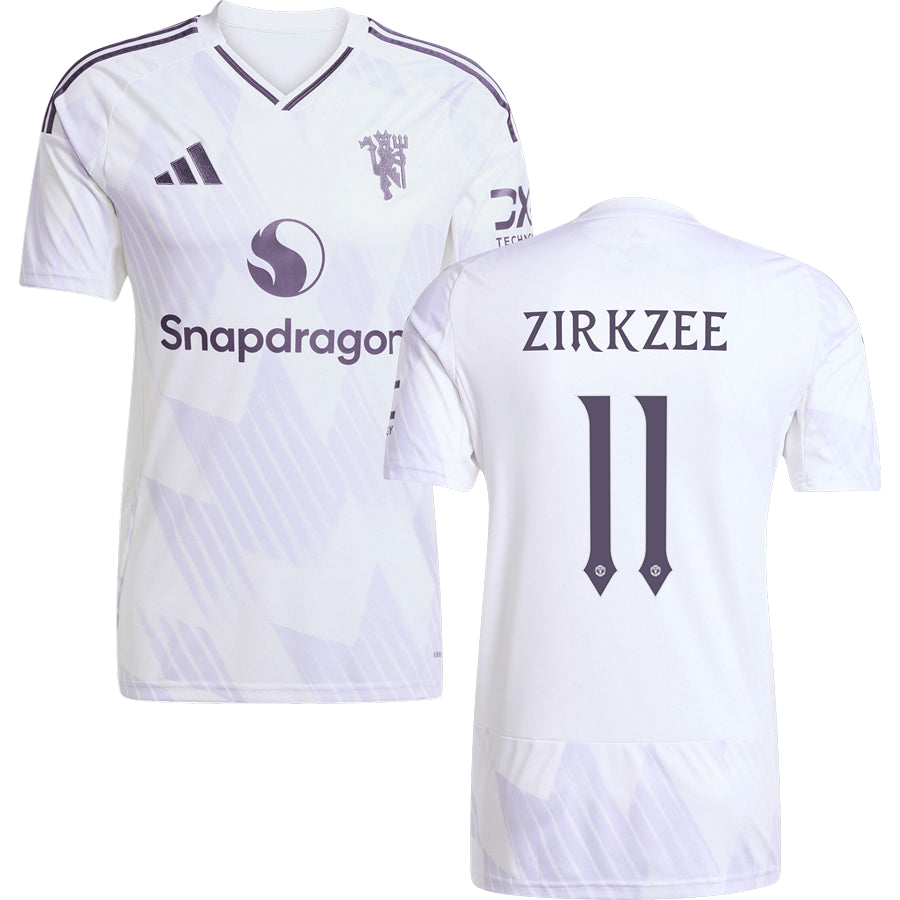 Manchester United #11 ZIRKZEE Away Jersey 2025/26 Adults