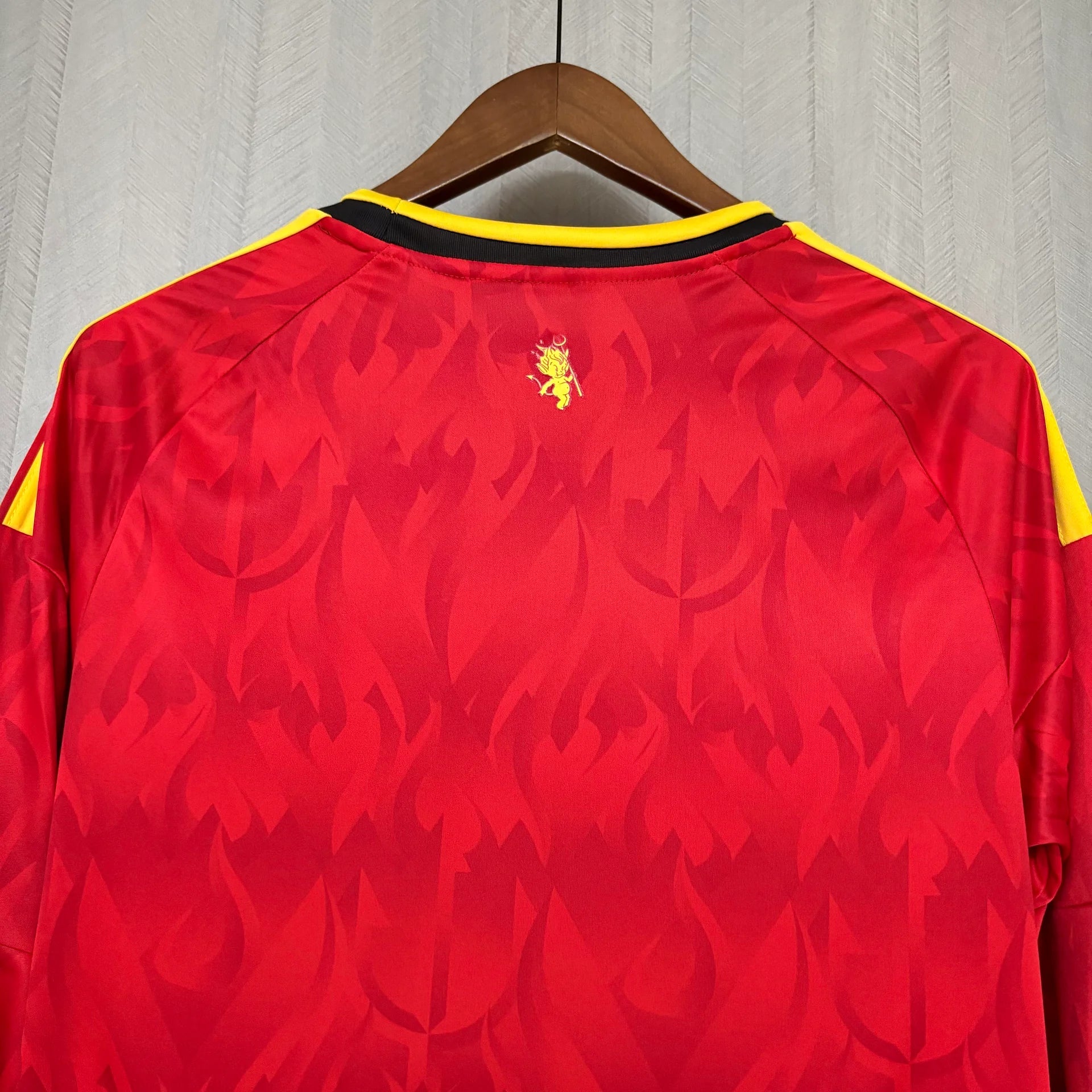 Belgium Long Sleeve Home Soccer Jersey World Cup 2026