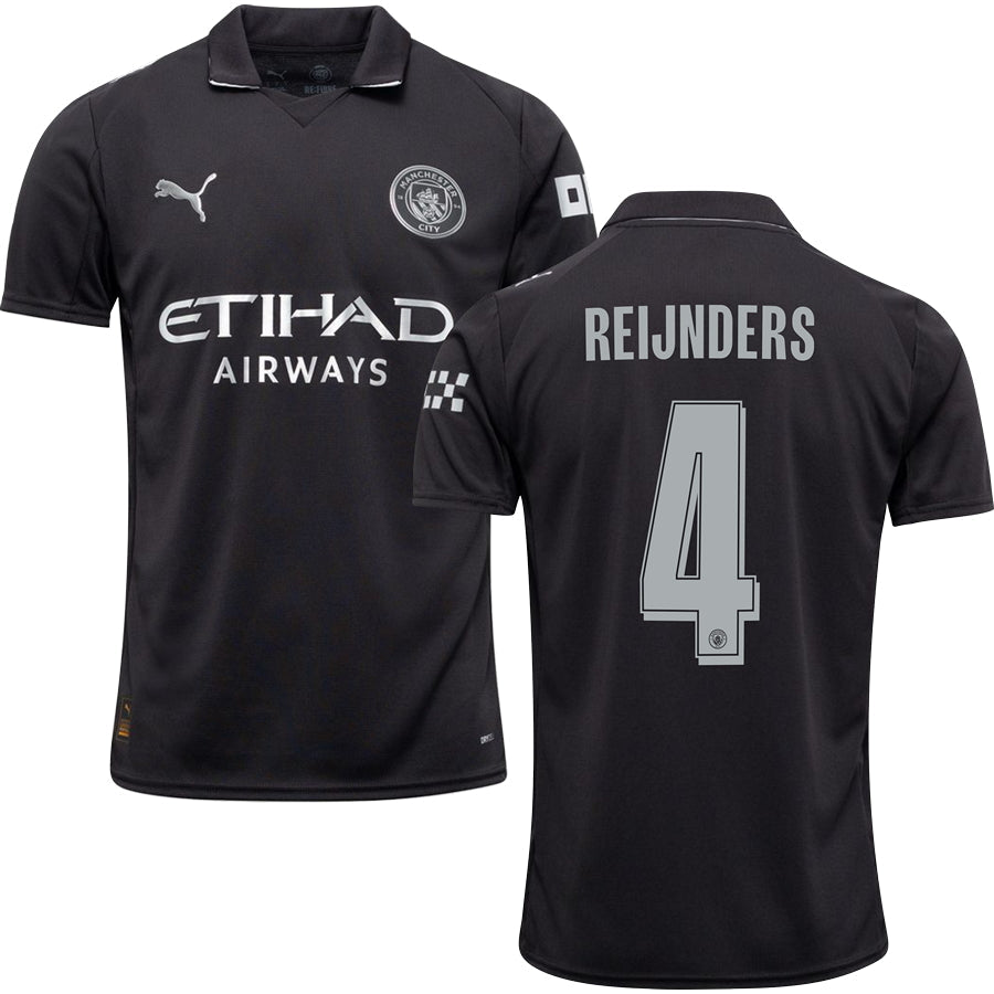 Manchester City Away #4 REIJNDERS Jersey 2025/26 Adults
