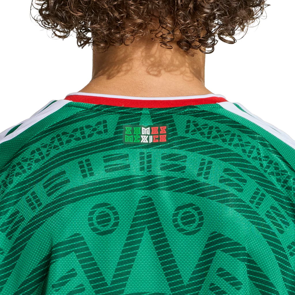 adidas Youth I. Reyes Mexico 2026 Home World Cup Jersey (Bold Green)