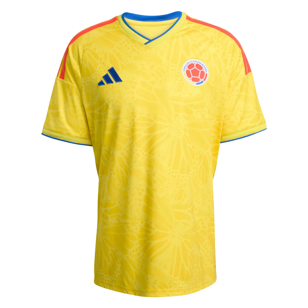 adidas Men's Castano Colombia 2026 Home Jersey (Impact Yellow)