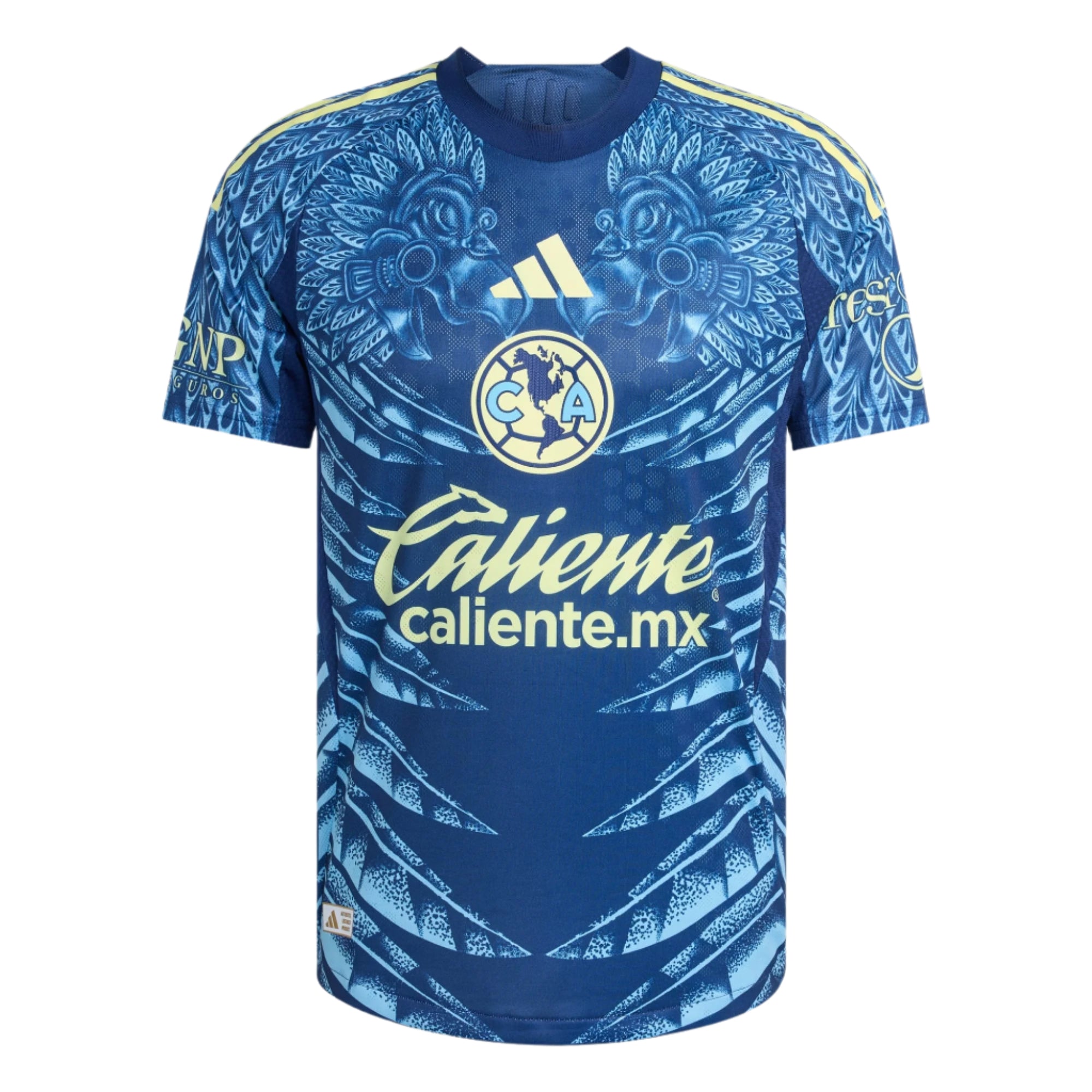 adidas A. Zendejas Men's Club América 25/26 Authentic Away Jersey (Blue)