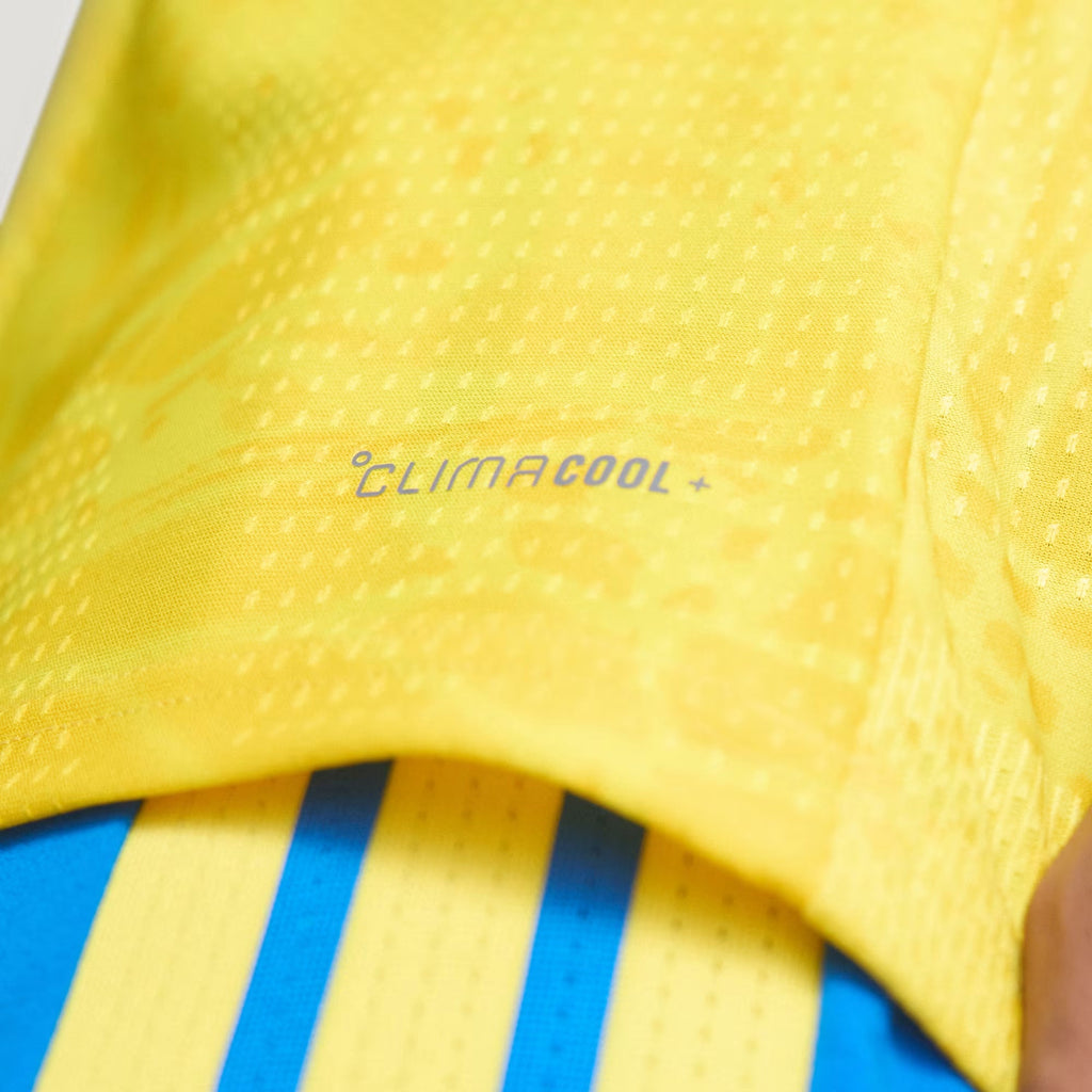 adidas Men's Cordoba Colombia 2026 Authentic Home Jersey (Impact Yellow)