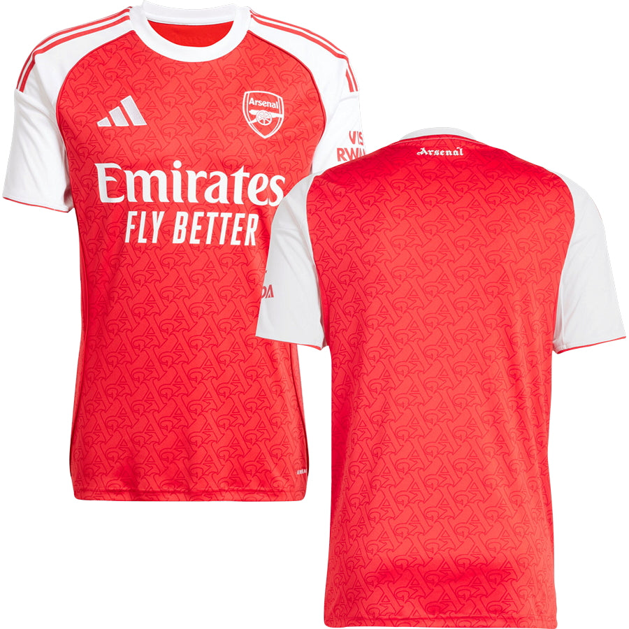 Arsenal Home Jersey #41 RICE 2025/26 Adults