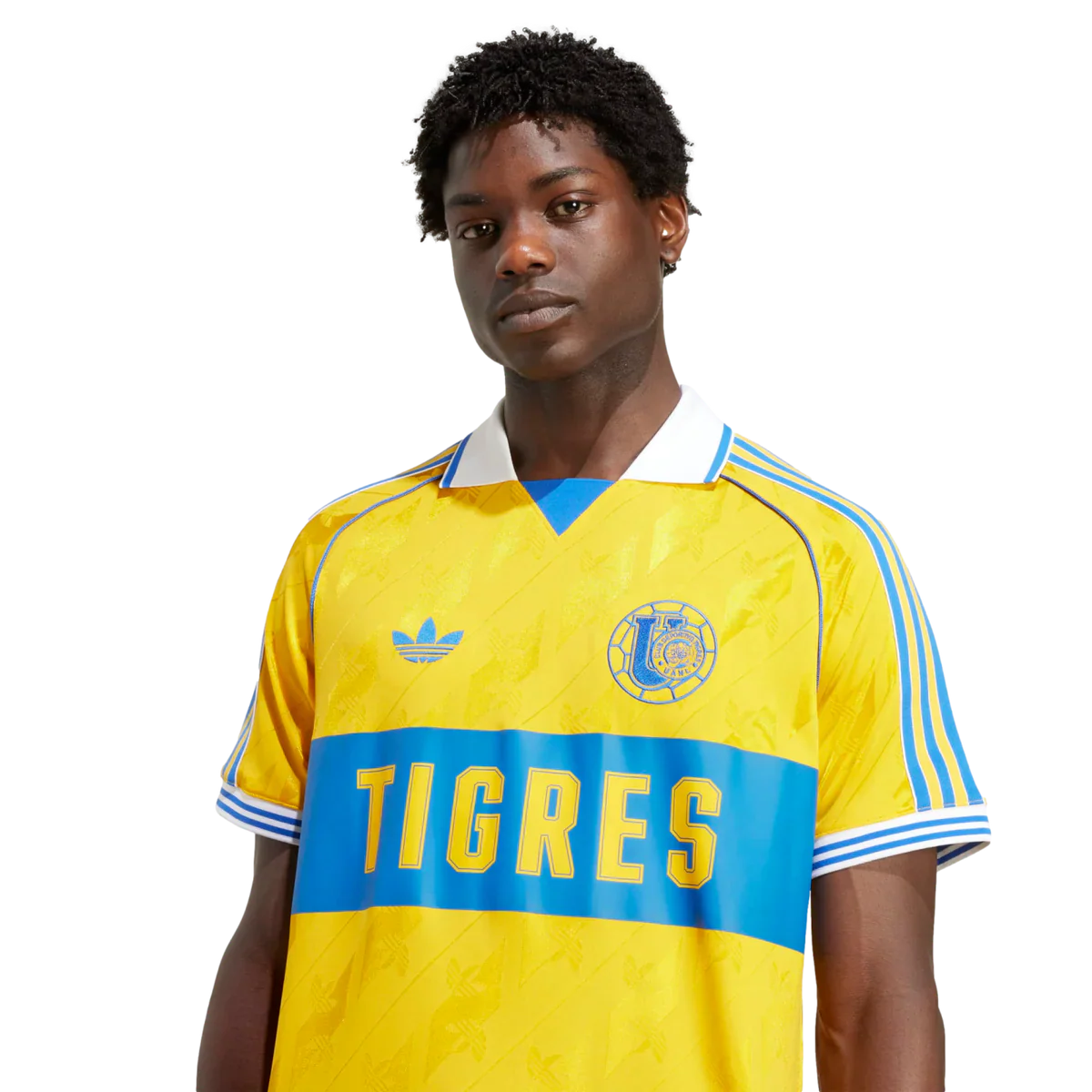 adidas Men's Tigres UANL Retro Anniversary Jersey 25/26 (Gold)