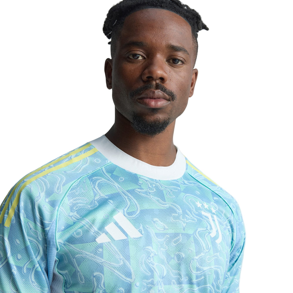 adidas Juventus Authentic Away Jersey 25/26 (Ash Blue)