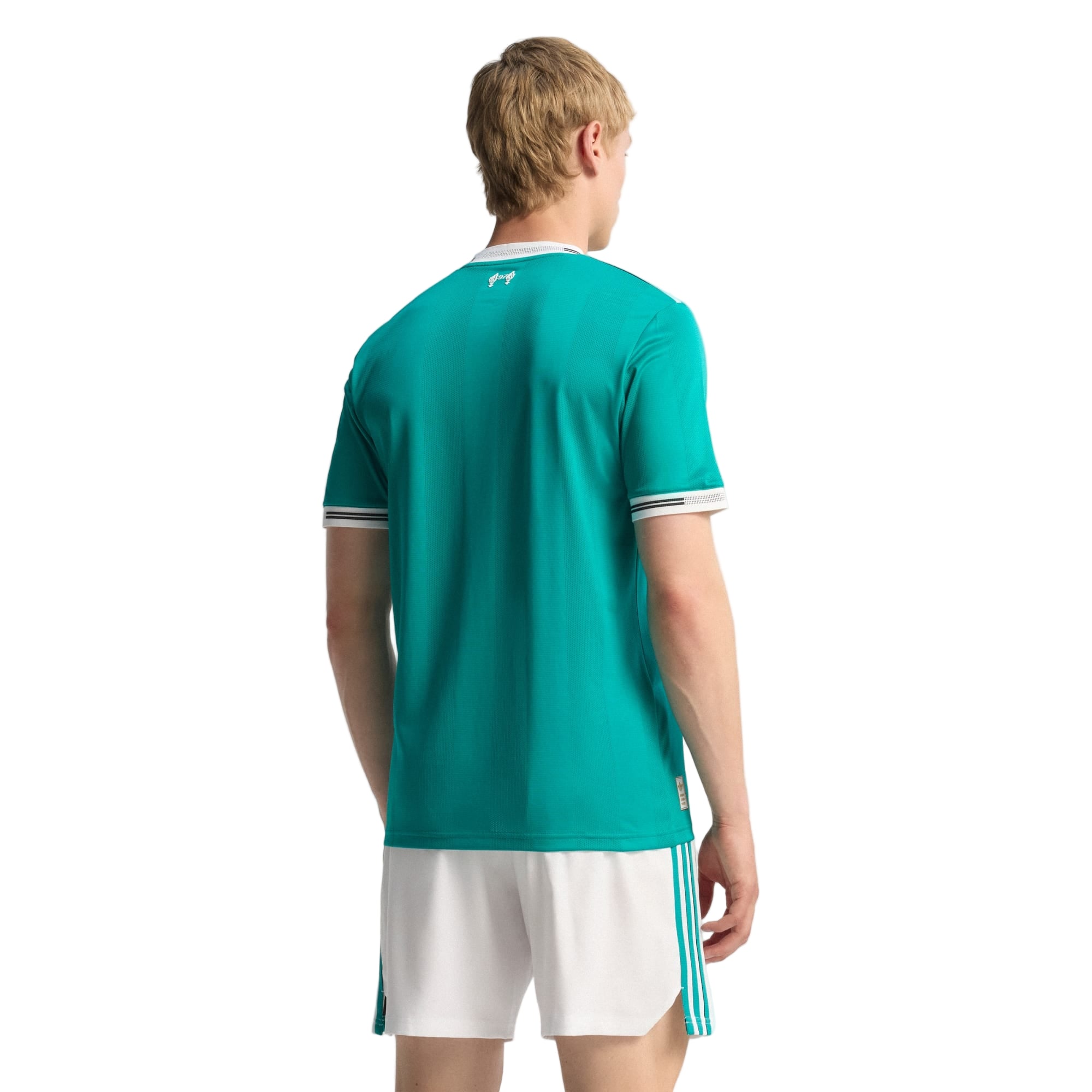 adidas Liverpool FC Authentic Third Jersey w/ EPL + No Room For Racism Patches 25/26 (Sea Green)