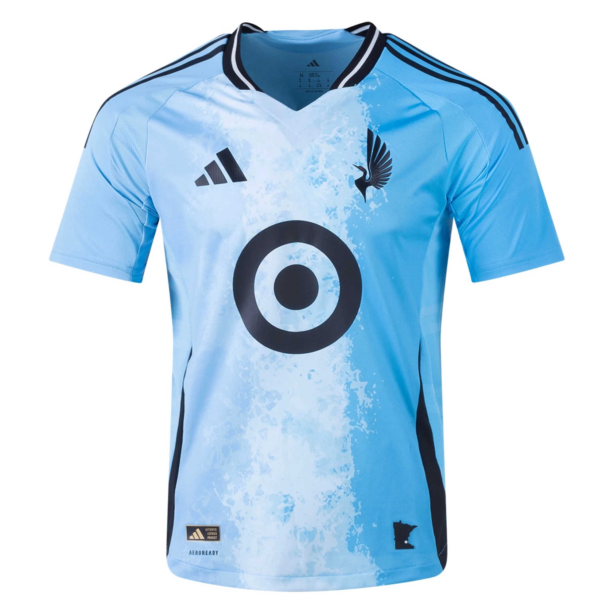 adidas Minnesota United Authentic DJ Justin Taylor Away Jersey 25/26 (Zenith Blue)