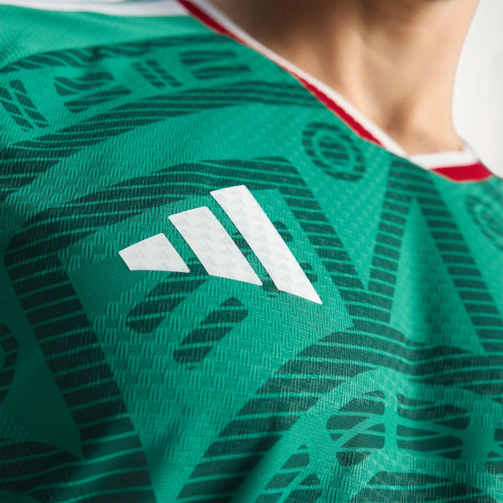 adidas Men's G. Arteaga Mexico Authentic Home 2026 World Cup Jersey (Bold Green)