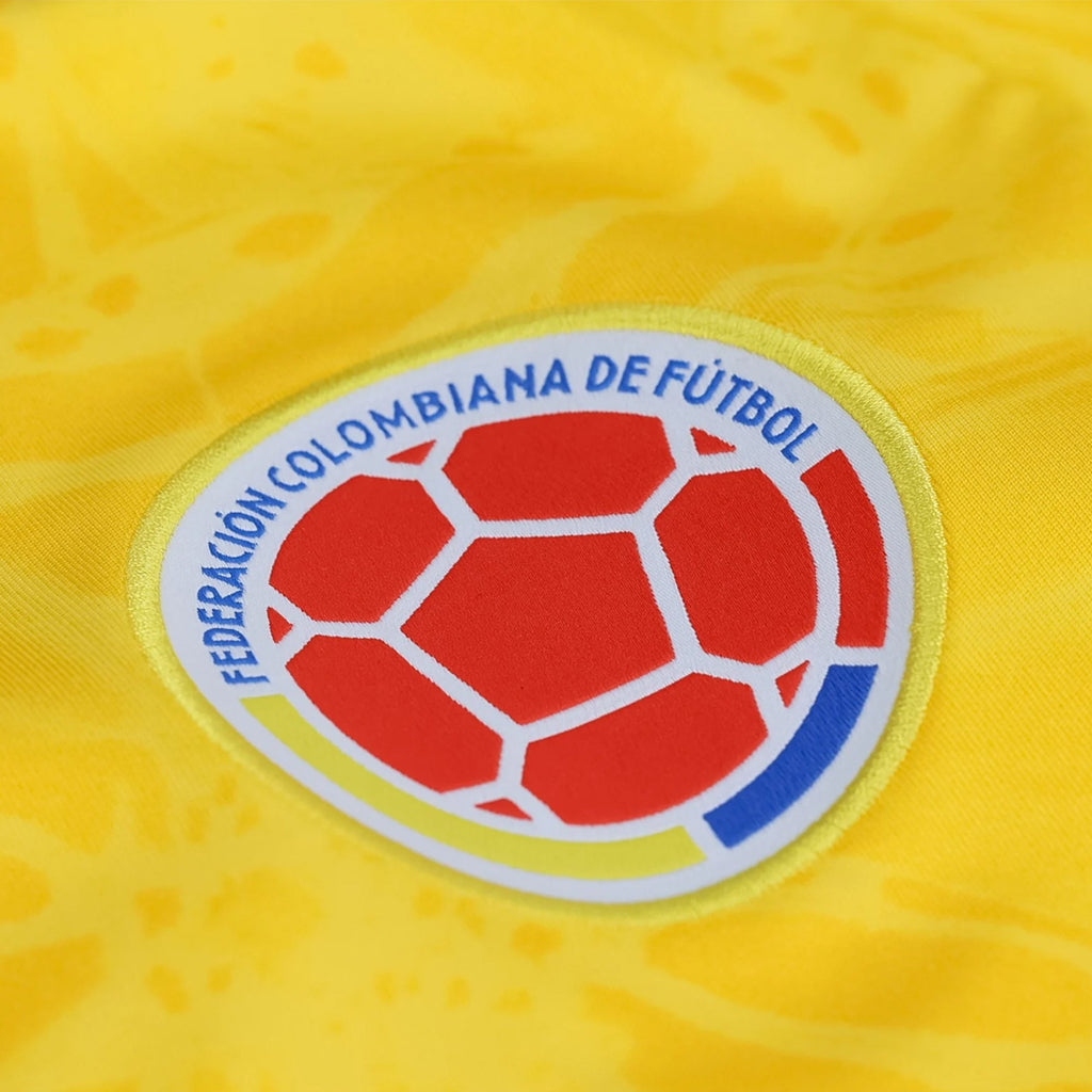 adidas Men's Montero Colombia 2026 Home Jersey (Impact Yellow)