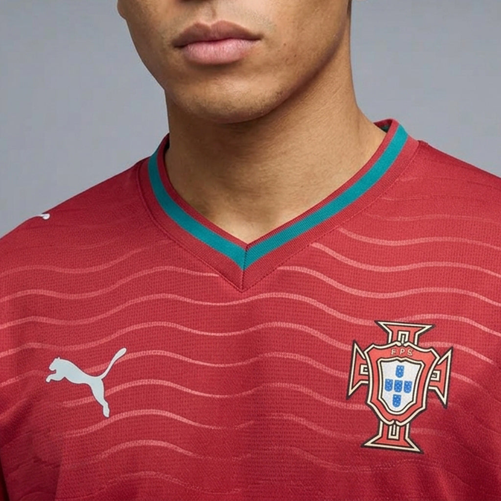 Portugal Long Sleeve Home Soccer Jersey World Cup 2026