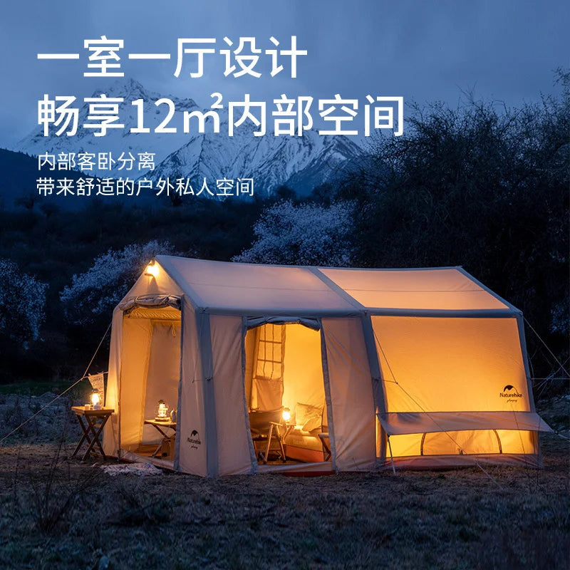 Naturehike Thickened Air 12X Cotton Inflatable Tent