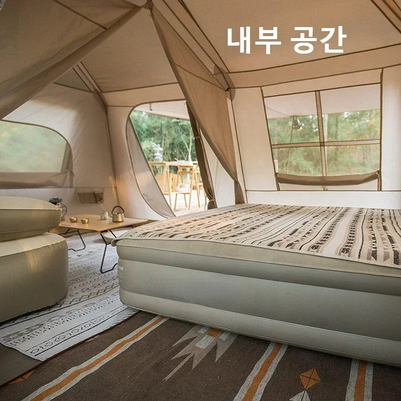 13㎡ Outdoor Camping Two Bedroom Family Tent