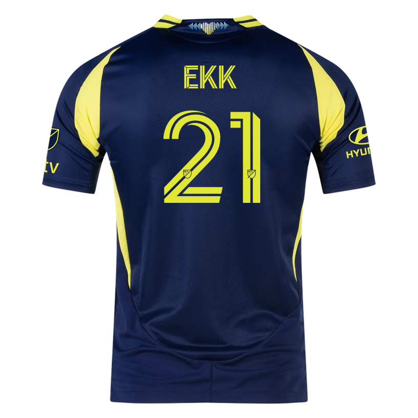 adidas Nashville Authentic Maximus Ekk Away Jersey w/ MLS + Apple TV 25/26 (Tena Blue)