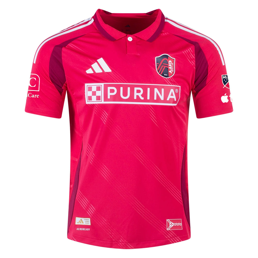 adidas Akil Watts St. Louis FC Authentic Home Jersey 25/26 (Power Pink)