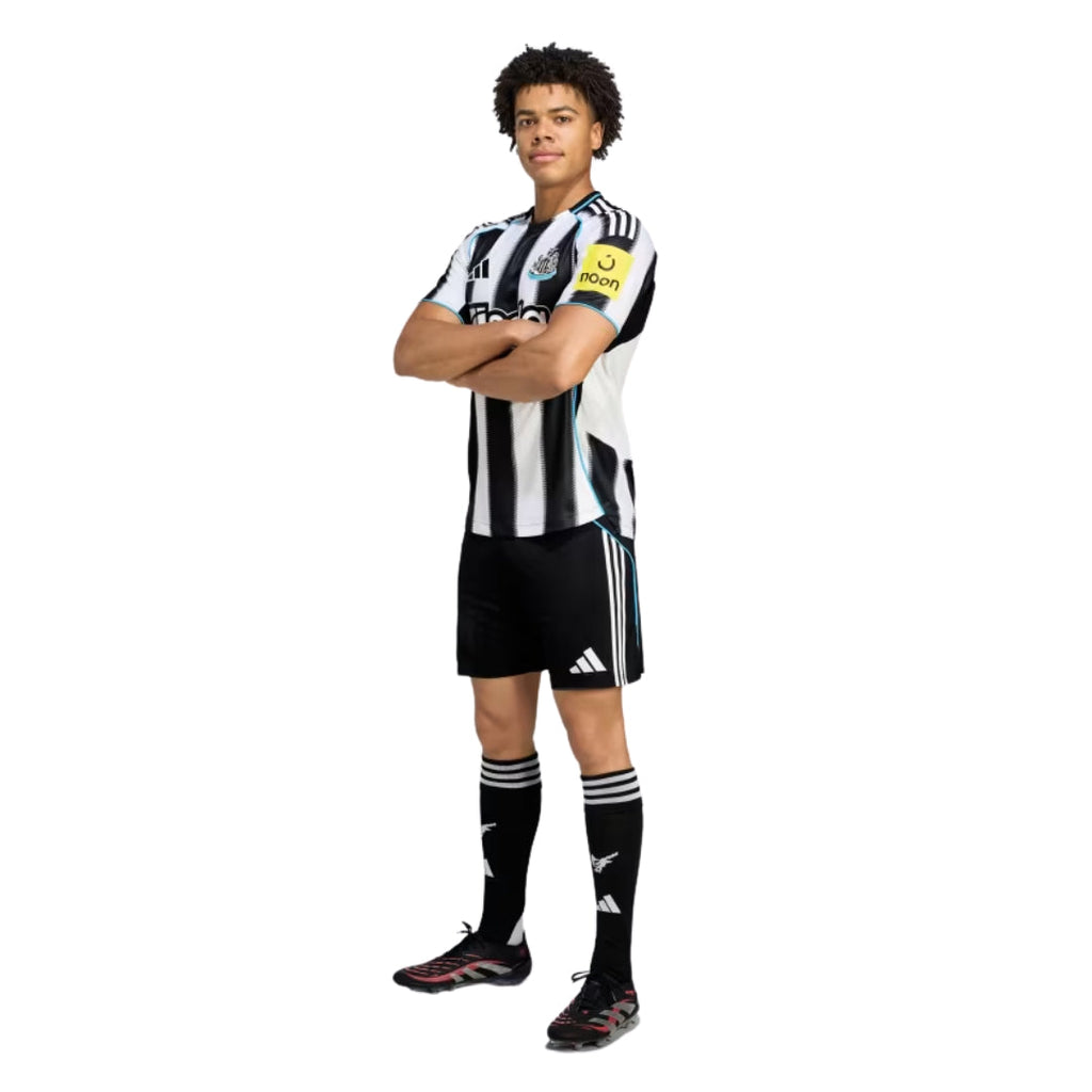 adidas Newcastle United 25/26 Authentic Home Jersey (Black/White)