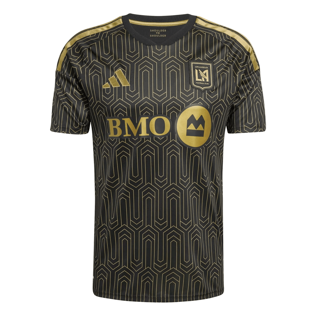 adidas Men's Hollingshead LAFC Stadium Home Jersey 26/27 (Black/Gold)