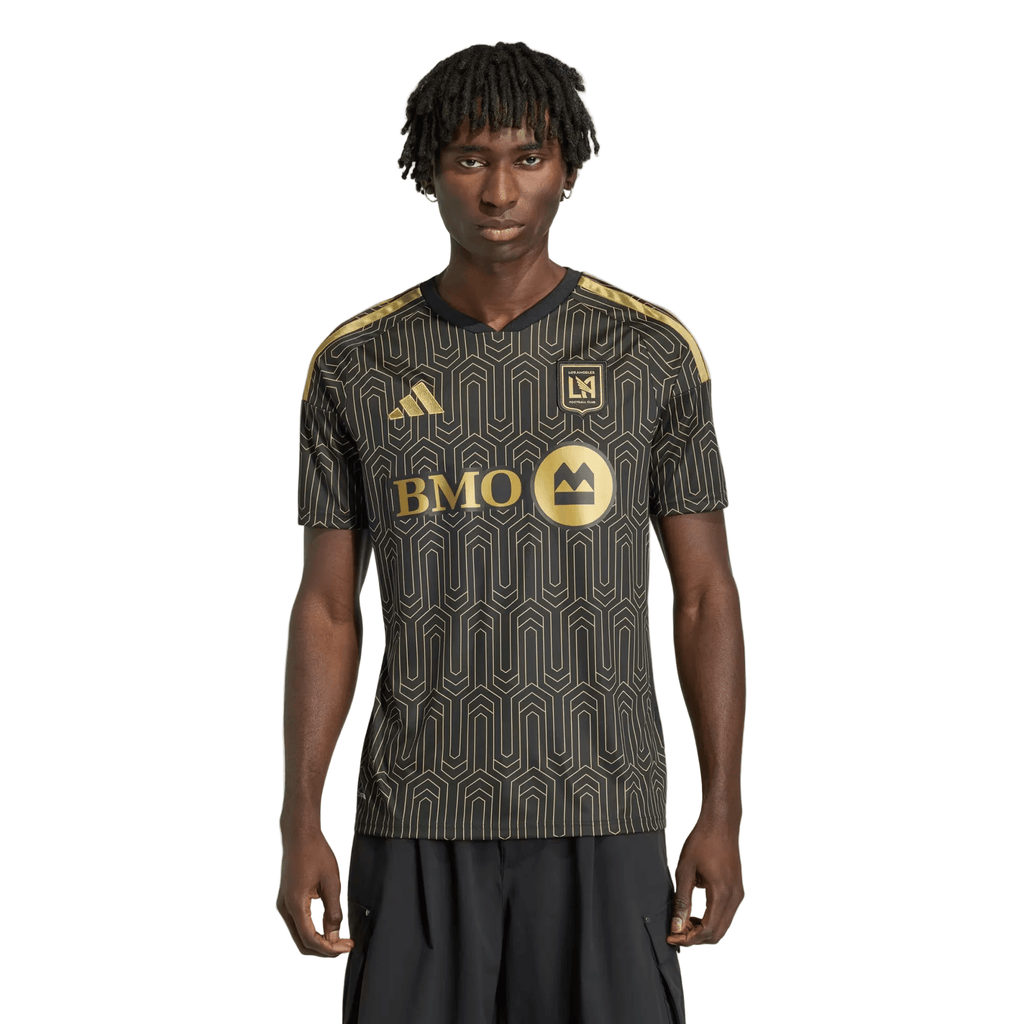 adidas Men's LAFC Stadium Home Jersey 26/27 (Black/Gold)