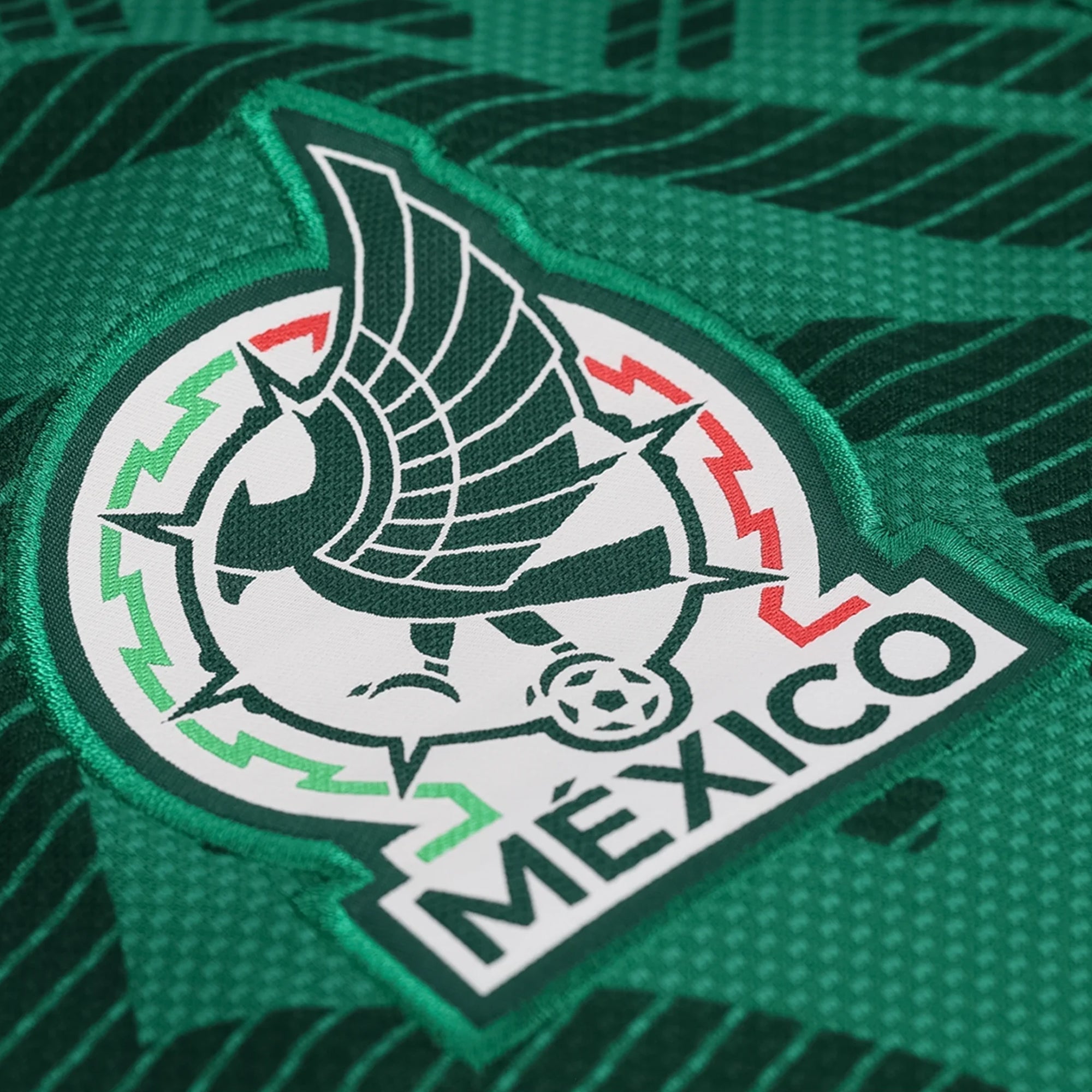adidas Men's C. Montes Mexico Home 2026 World Cup Jersey (Bold Green)