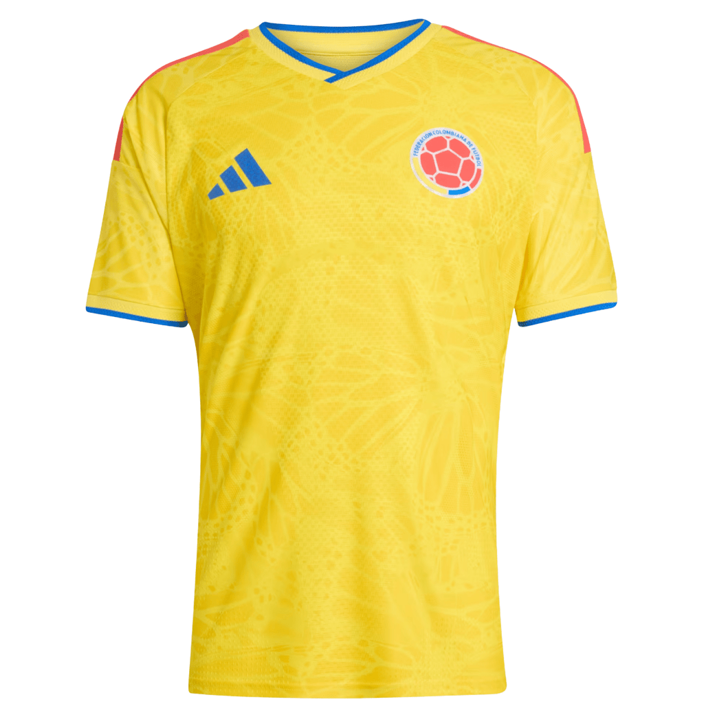 adidas Men's Cordoba Colombia 2026 Authentic Home Jersey (Impact Yellow)