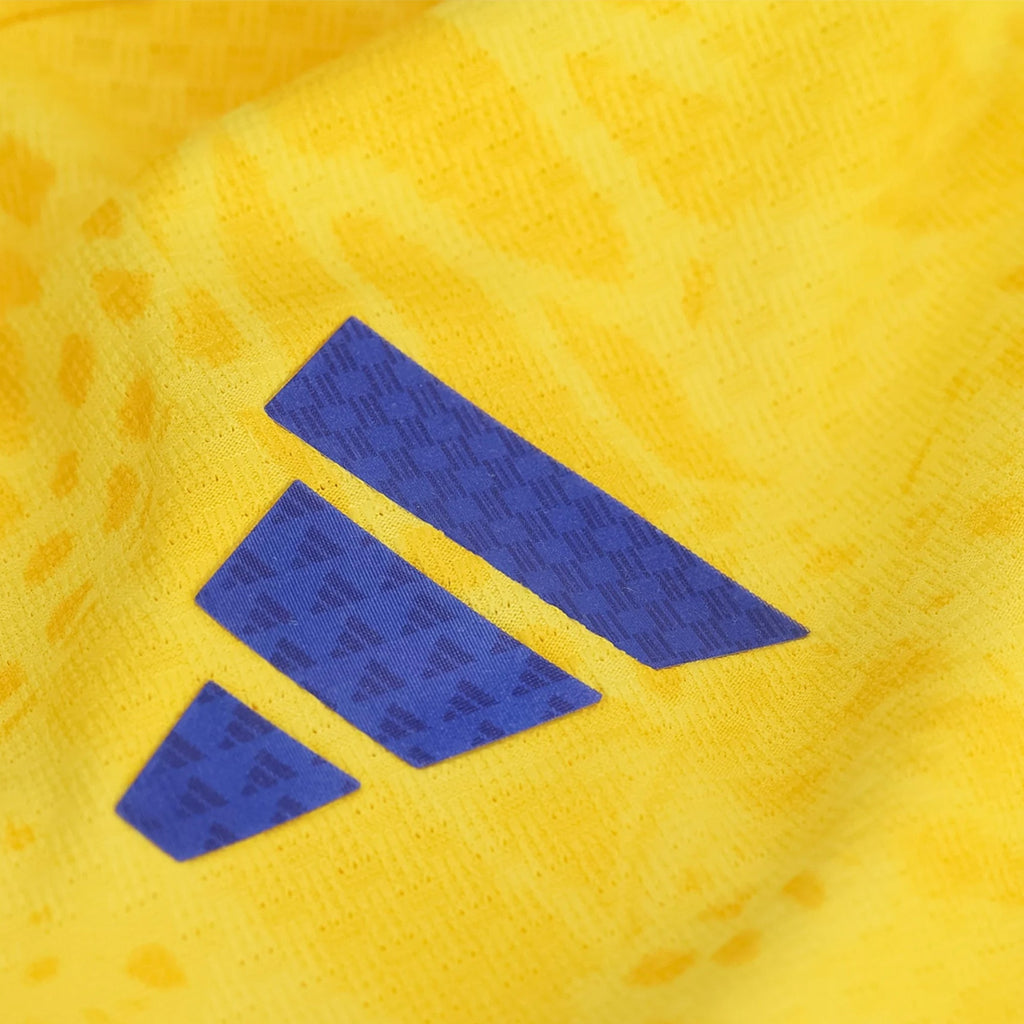 adidas Men's Borja Colombia 2026 Authentic Home Jersey (Impact Yellow)