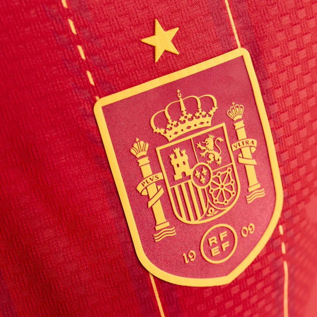 adidas Men's Rodri Spain Authentic World Cup Home Jersey 2026 (Vivid Red)