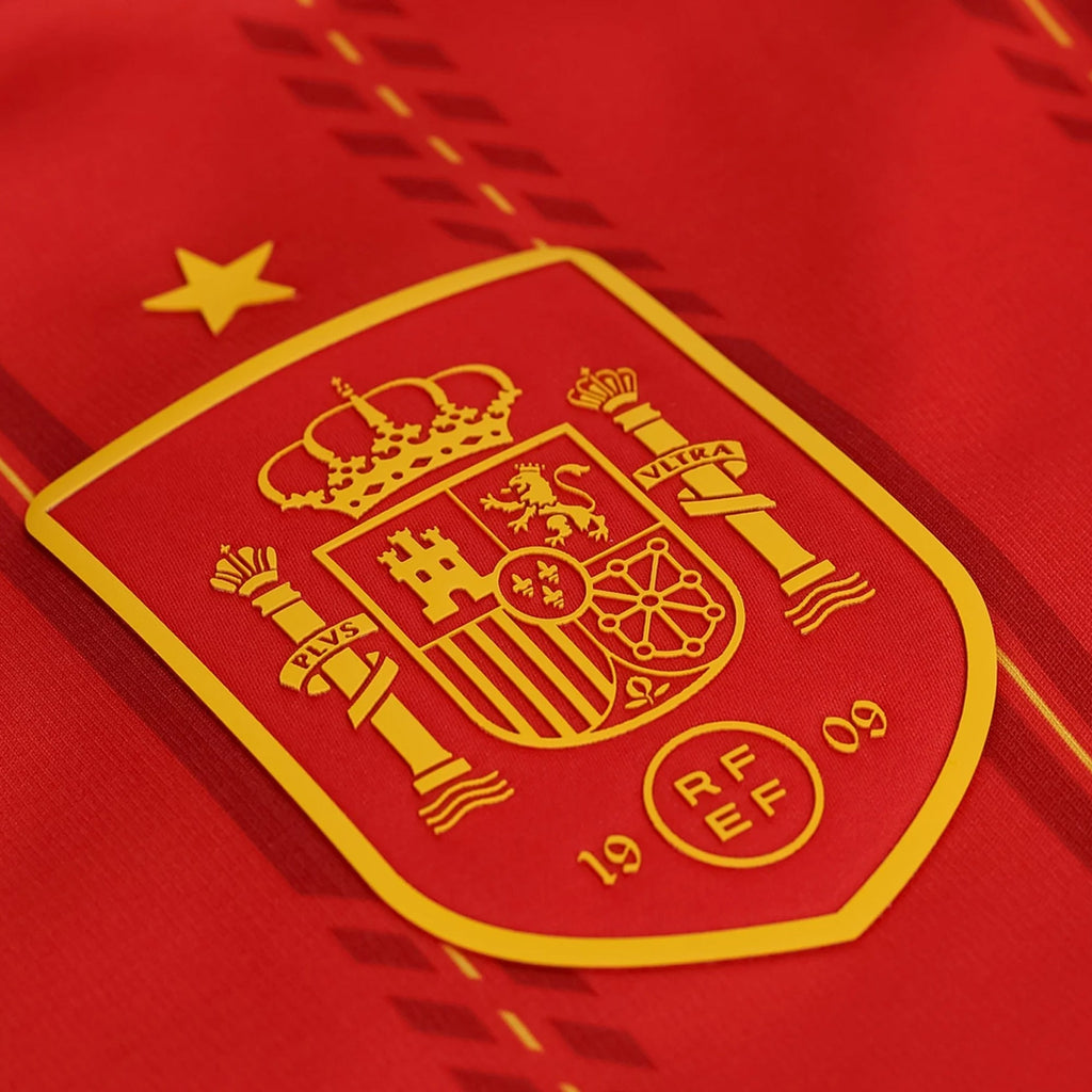 adidas Men's Samu Spain World Cup Home Jersey 2026 (Vivid Red)
