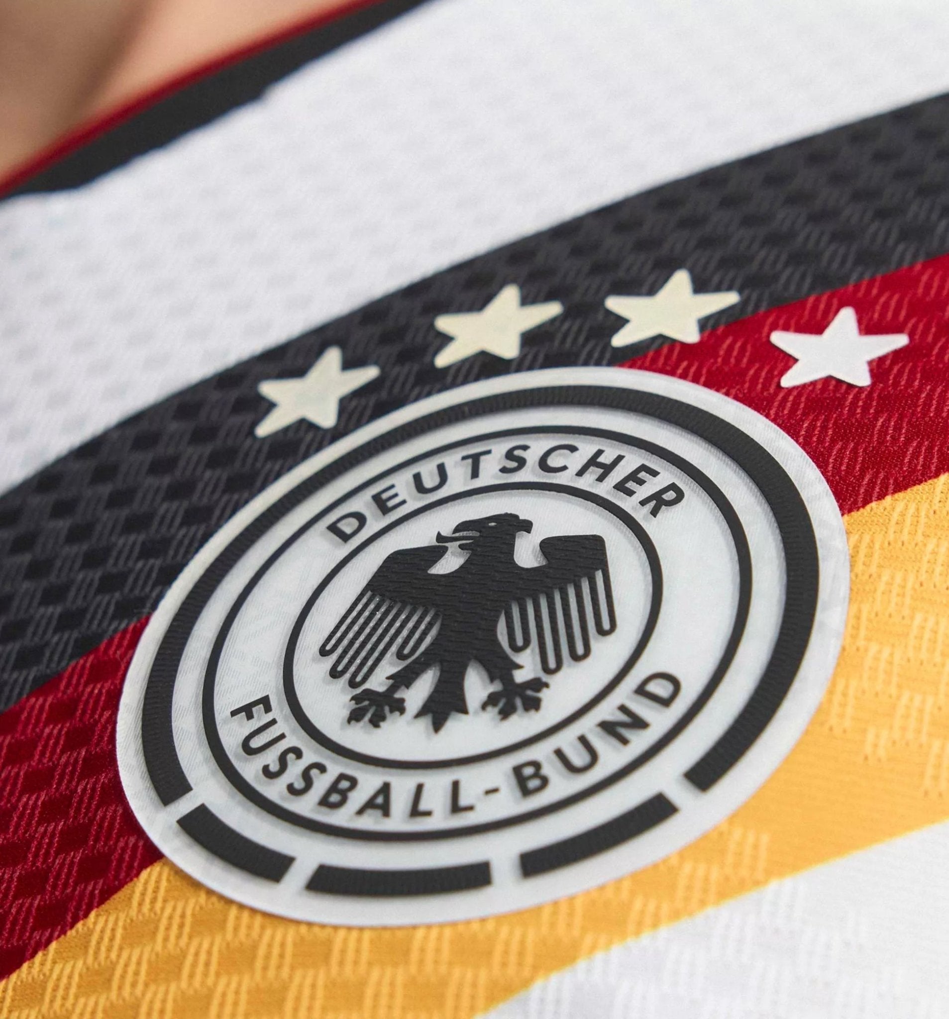 adidas Men's Adeyemi Germany Authentic Home World Cup Jersey 2026 (White/Black)