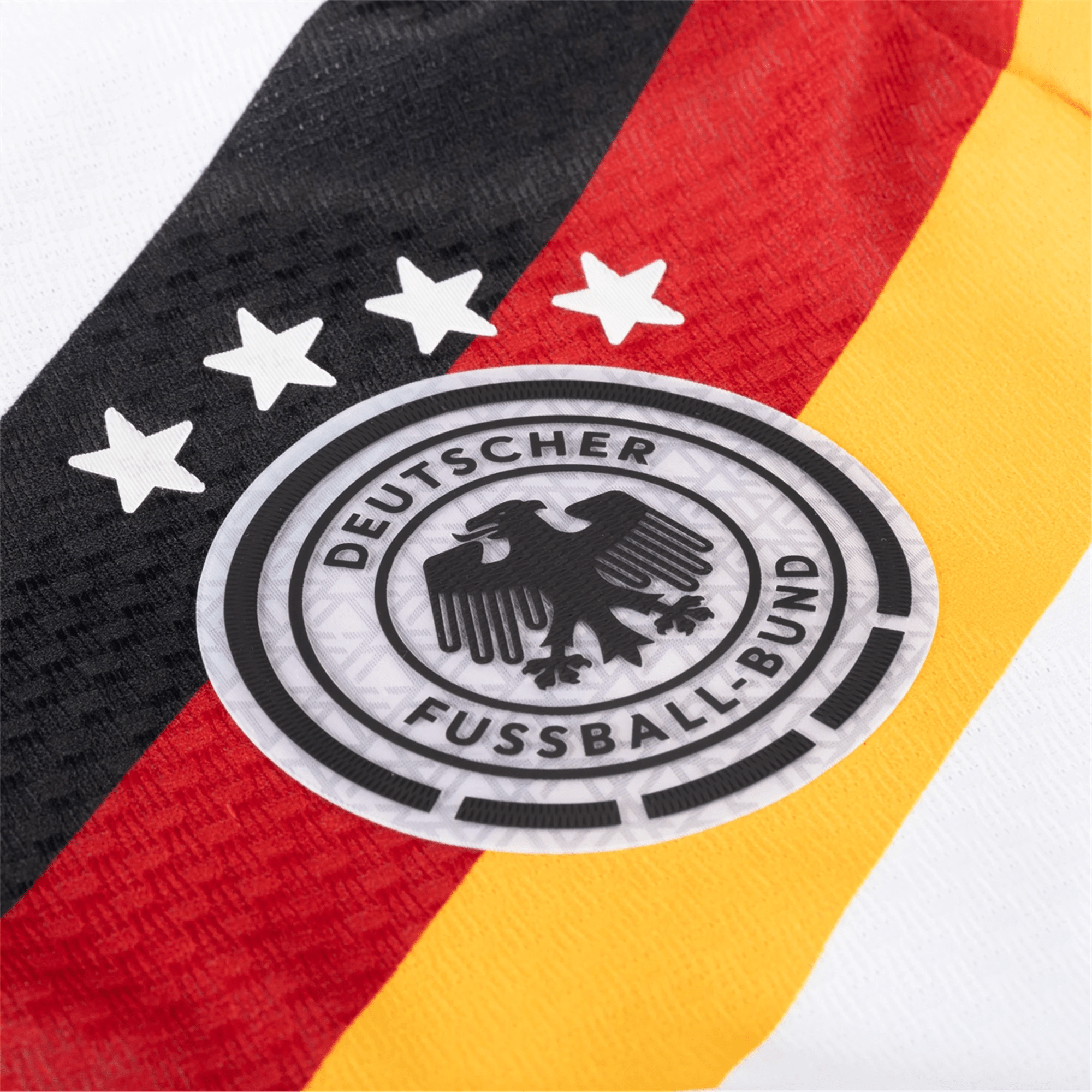 adidas Men's Raum Germany Authentic Home World Cup Jersey 2026 (White/Black)