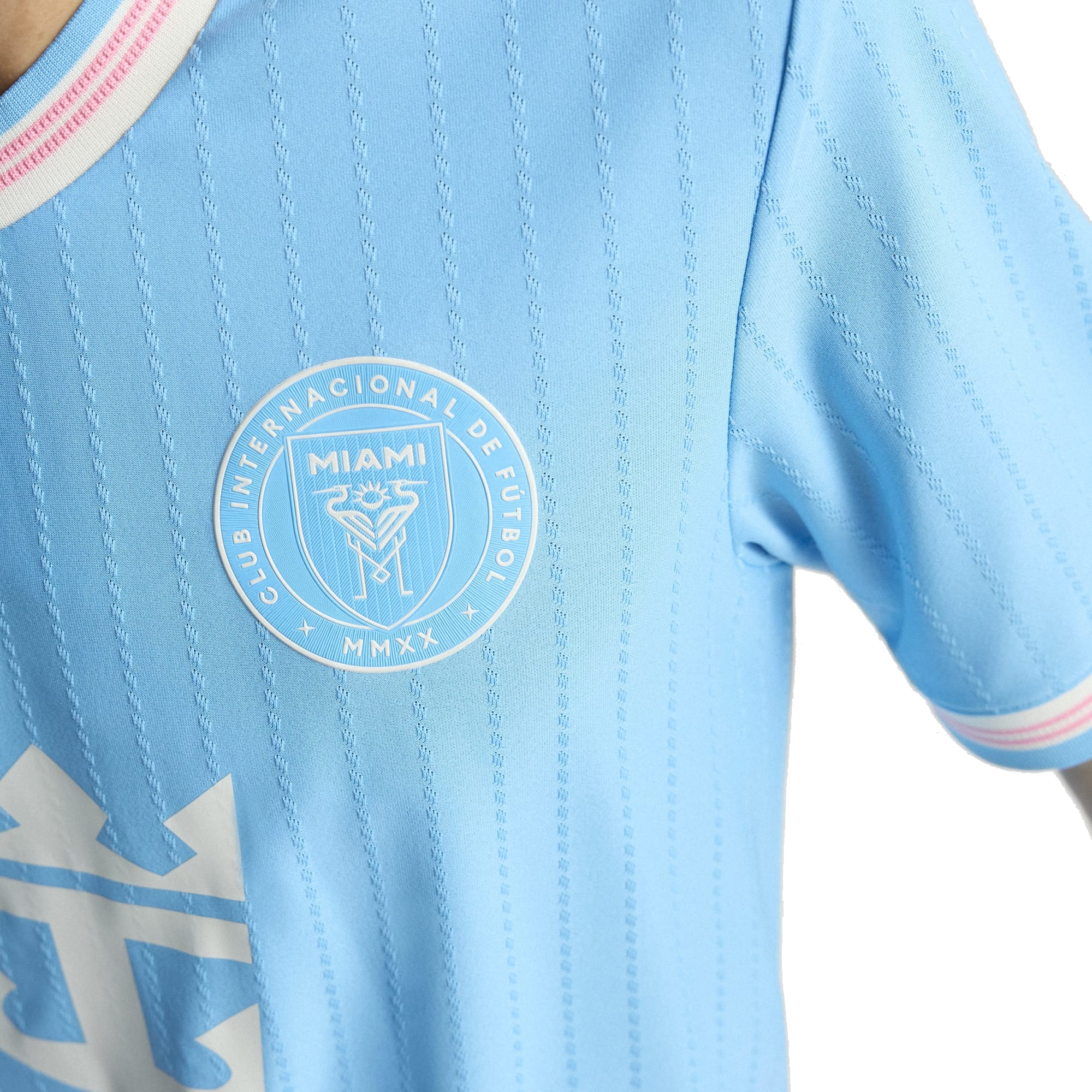 adidas Busquets Inter Miami Authentic Third Jersey 25/26 (Blue/Pink)