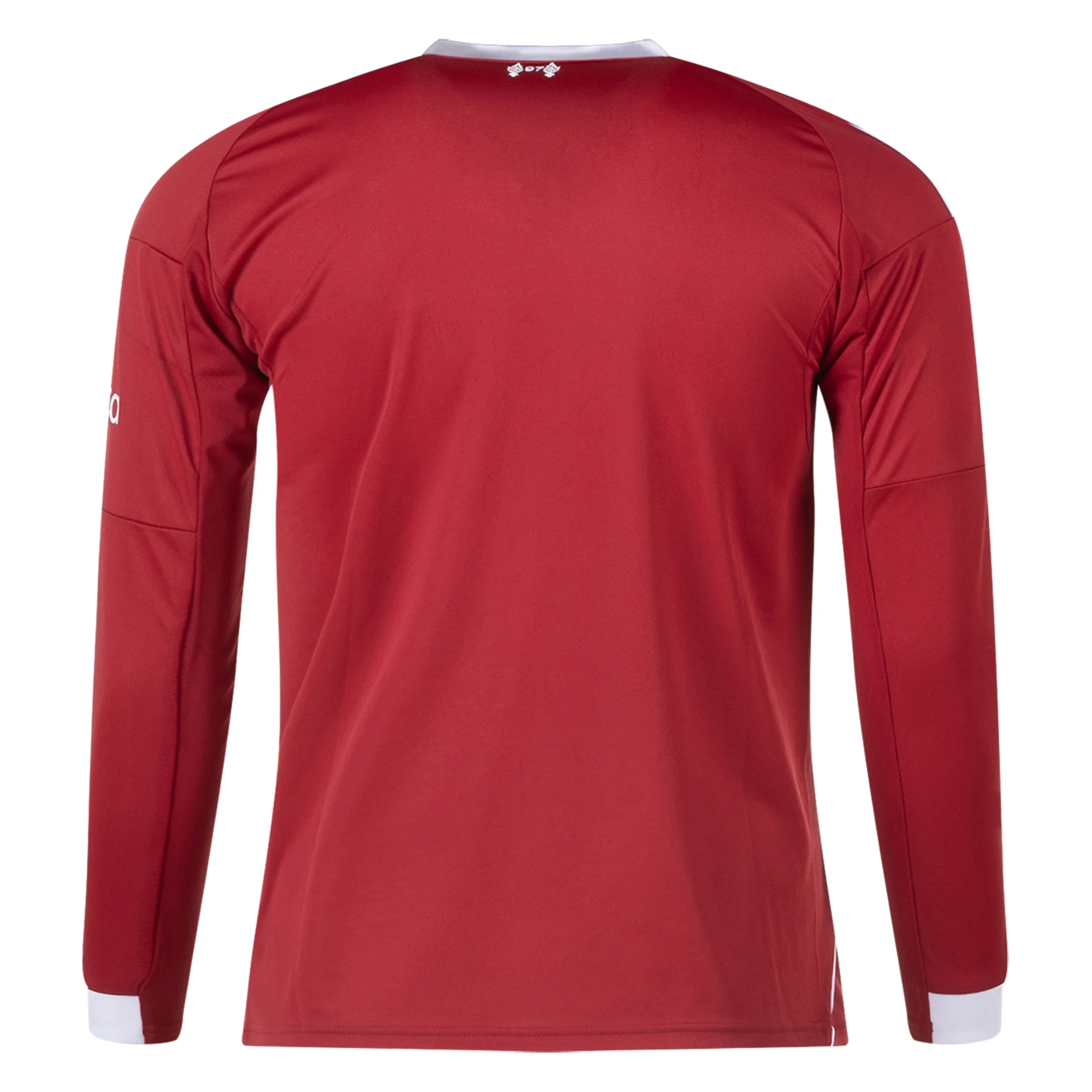 adidas Liverpool Home Long Sleeve Jersey 25/26 (Strawberry Red)