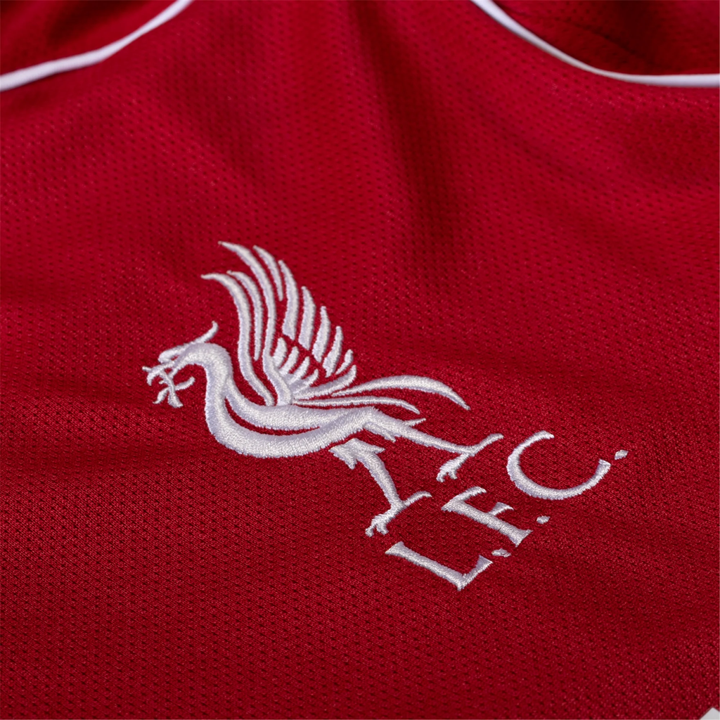 adidas Liverpool Home Long Sleeve Jersey 25/26 (Strawberry Red)