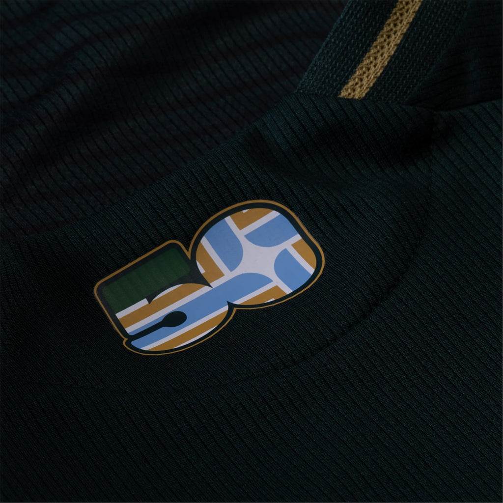 adidas Trey Muse Portland Timbers Authentic Home Jersey w/ MLS & Apple Patch 25/26 (Green/Gold)