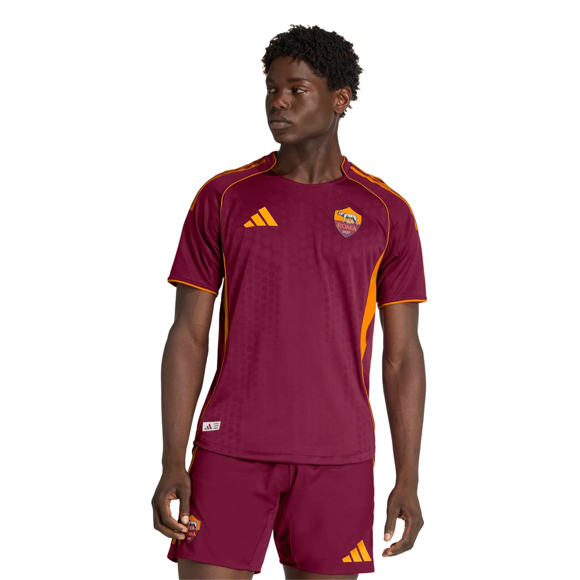 adidas Roma Authentic Paulo Dybala Home Jersey w/ Serie A Patch 25/26 (Burgundy)