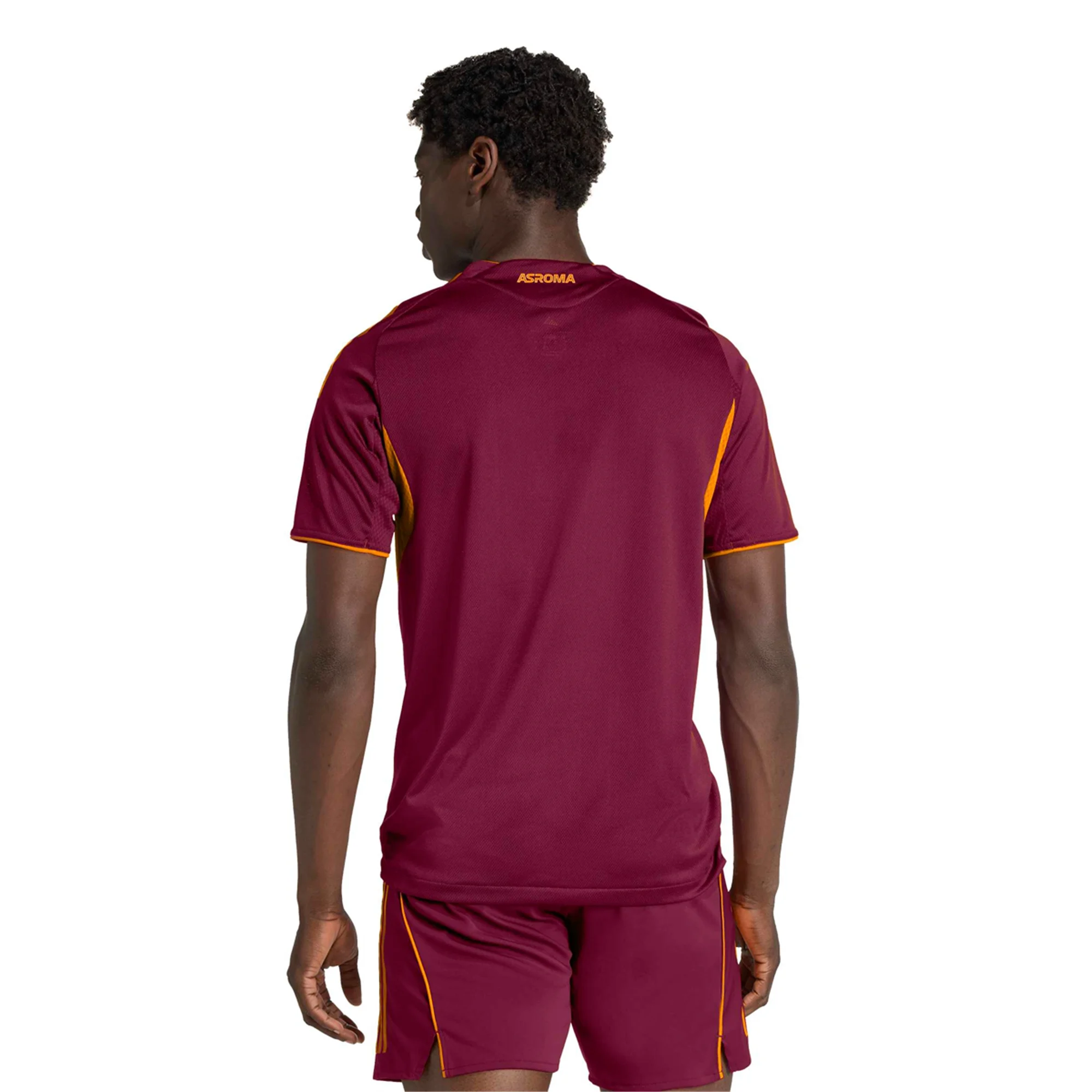 adidas Roma Authentic Gianluca Mancini Home Jersey w/ Europa League Patches 25/26 (Burgundy)