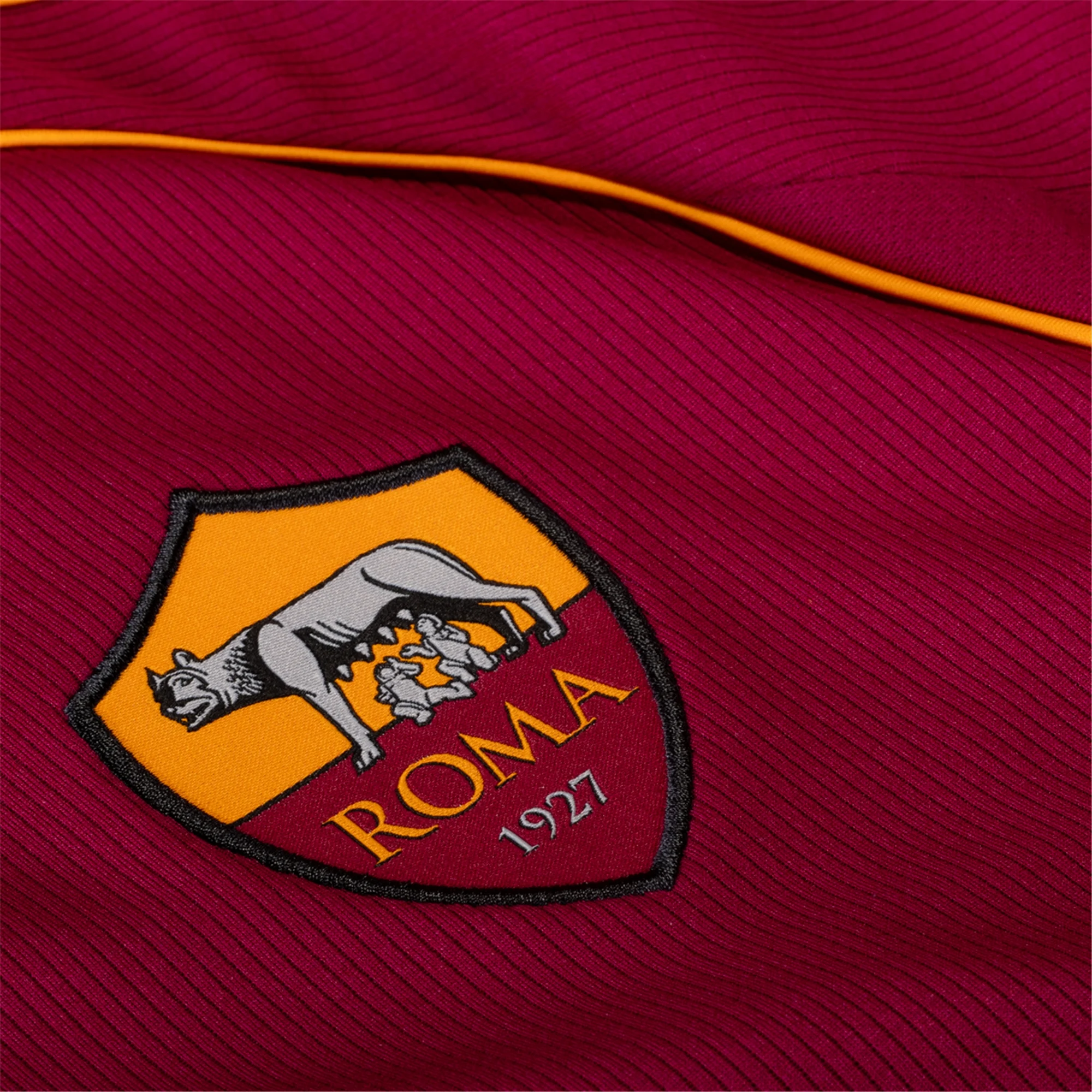 adidas Men's Roma Buba Sangaré Home Jersey w/ Europa League Patches 25/26 (Burgundy)