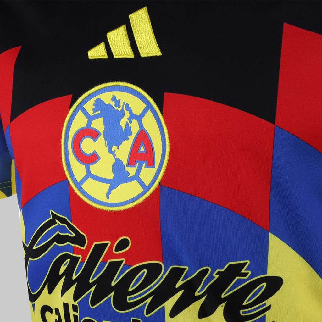 adidas Men's Henry Club America Home Jersey 25/26 (Yellow)