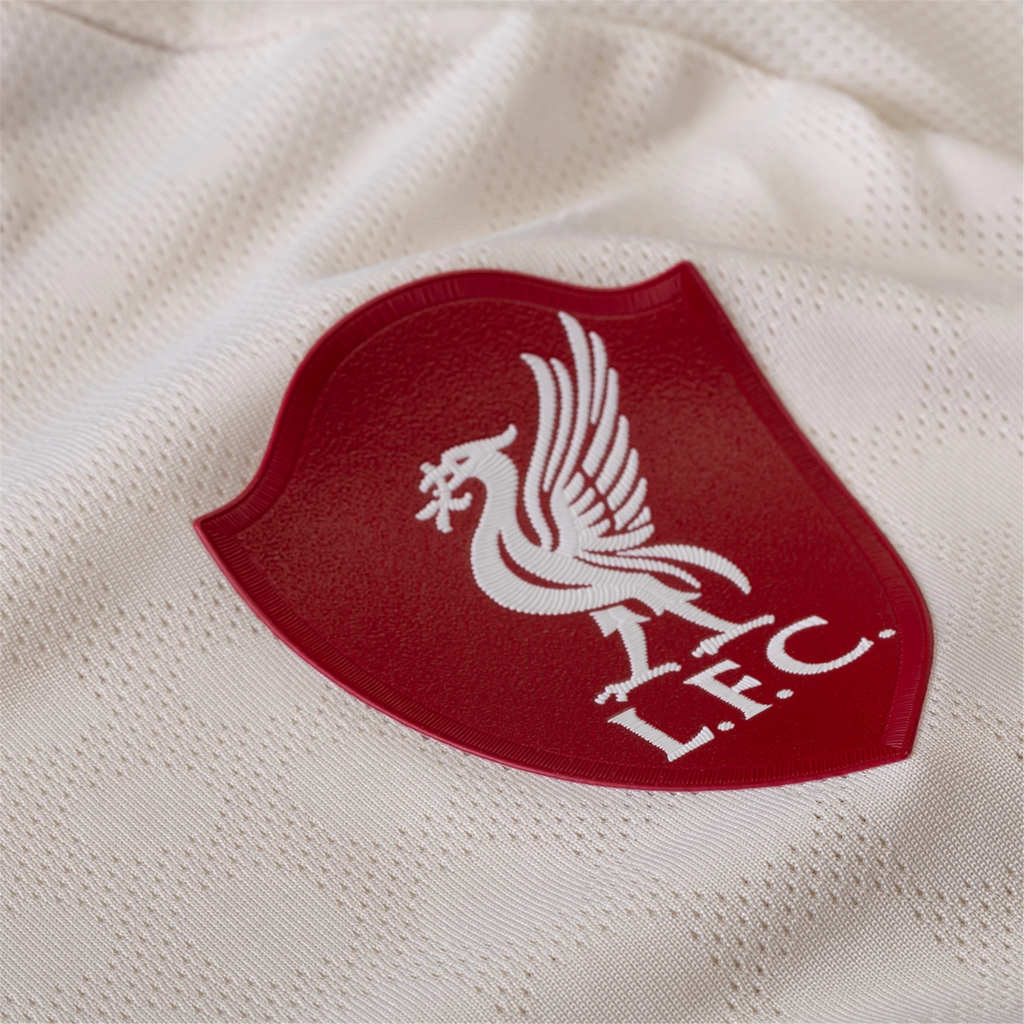 adidas Men's Liverpool Authentic Away Jersey 25/26 (Wonder White)