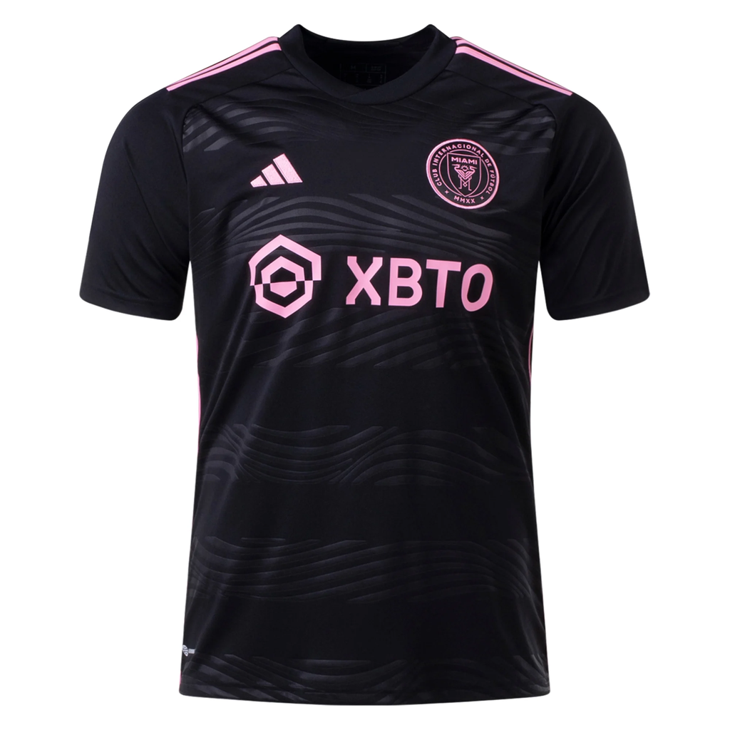 adidas Tyler Hall Inter Miami Away Jersey 23/24 (Black/True Pink)