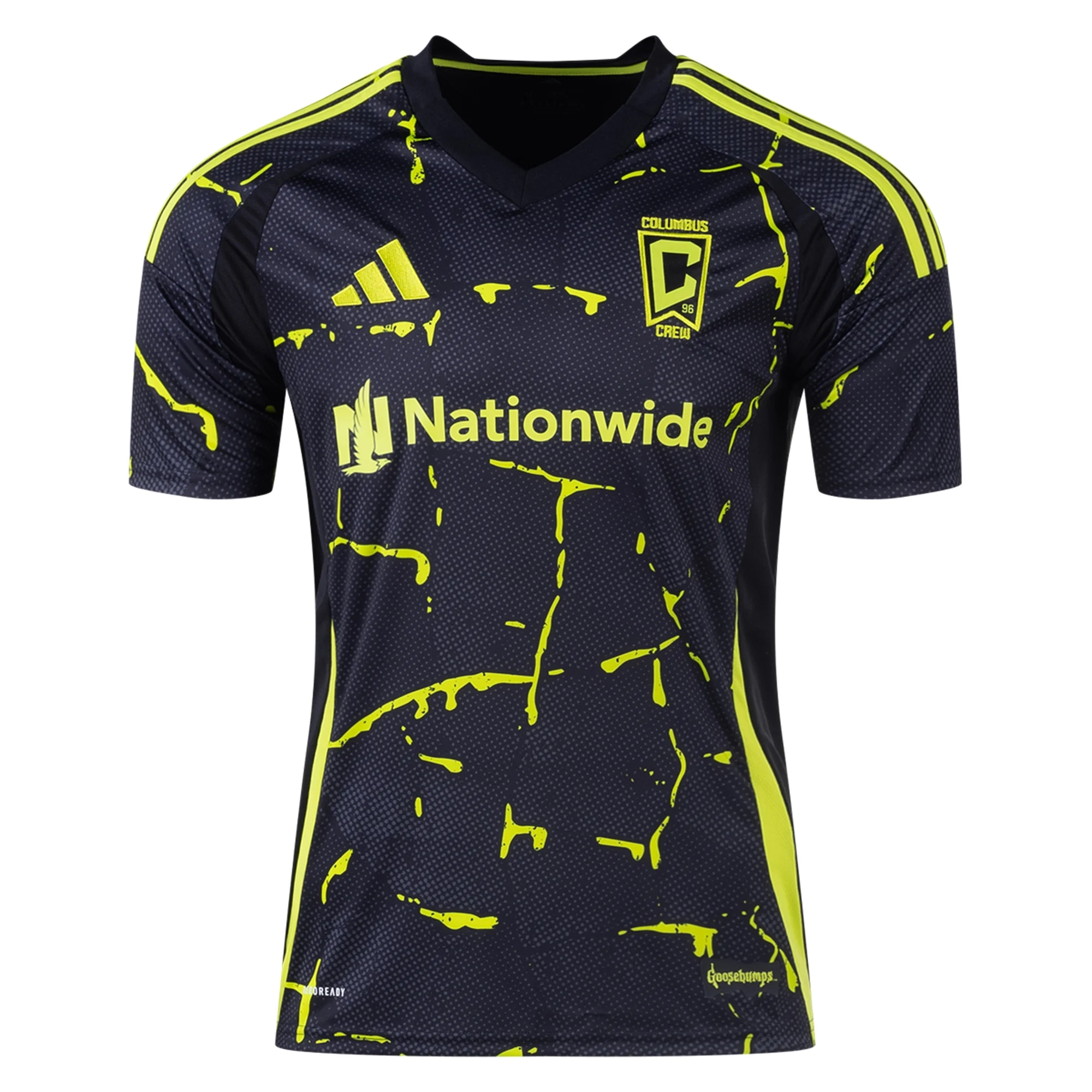 adidas Columbus Crew Away Jersey 25/26 (Black/Yellow)