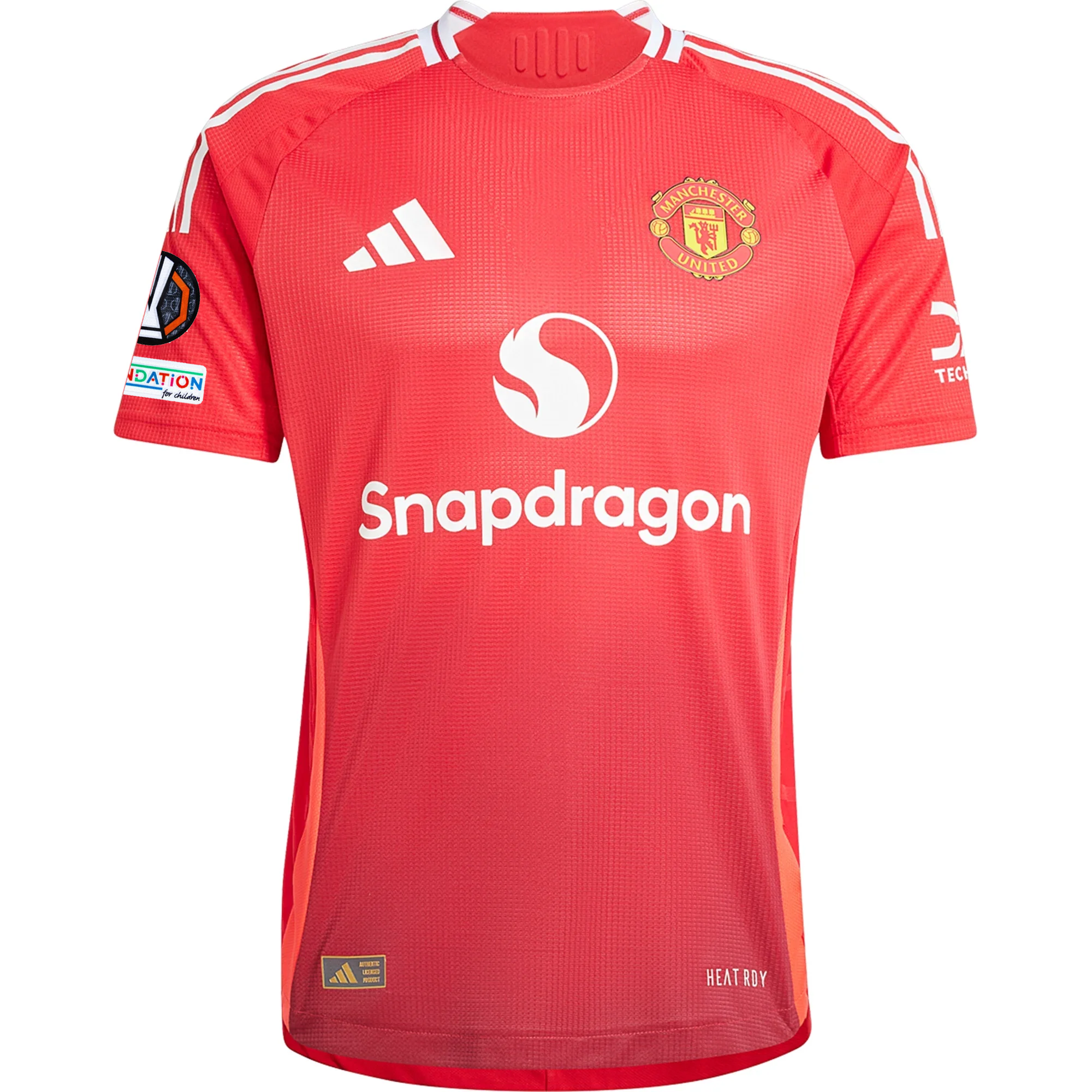 adidas Manchester United Authentic Casemiro Home Jersey w/ Europa League Patches 24/25 (MUFC Red/Bright Red)