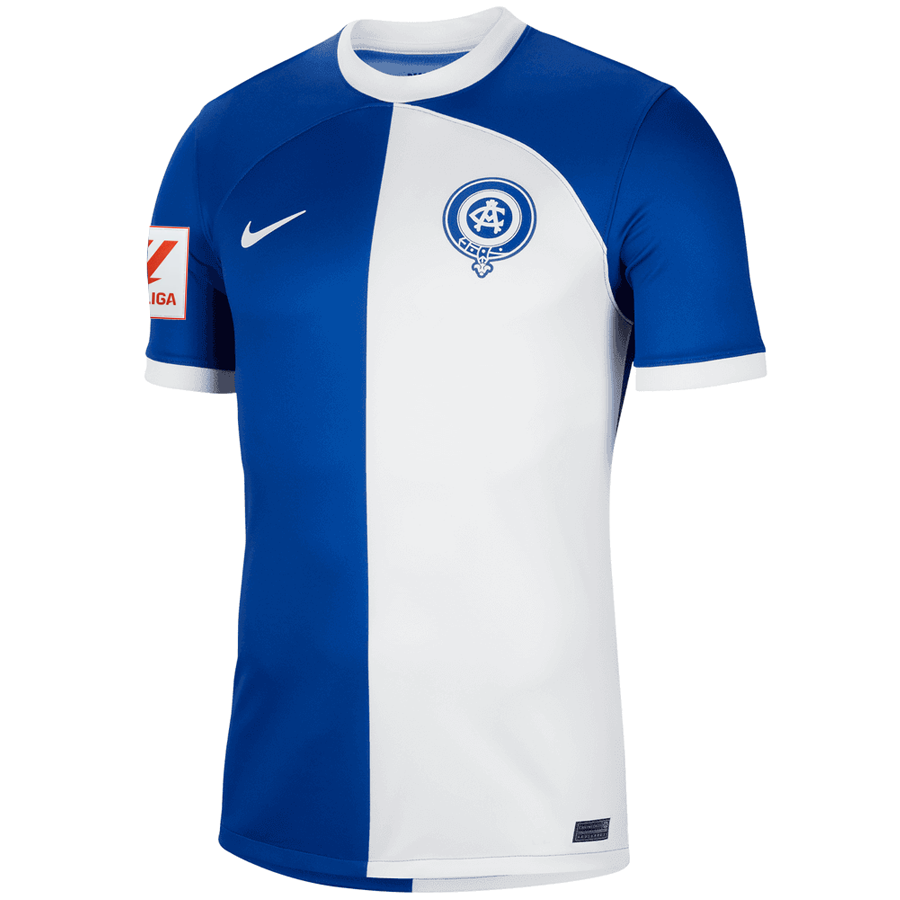 Nike Atletico Madrid Koke Away Jersey w/ La Liga Patch 23/24 (Old Royal/White)