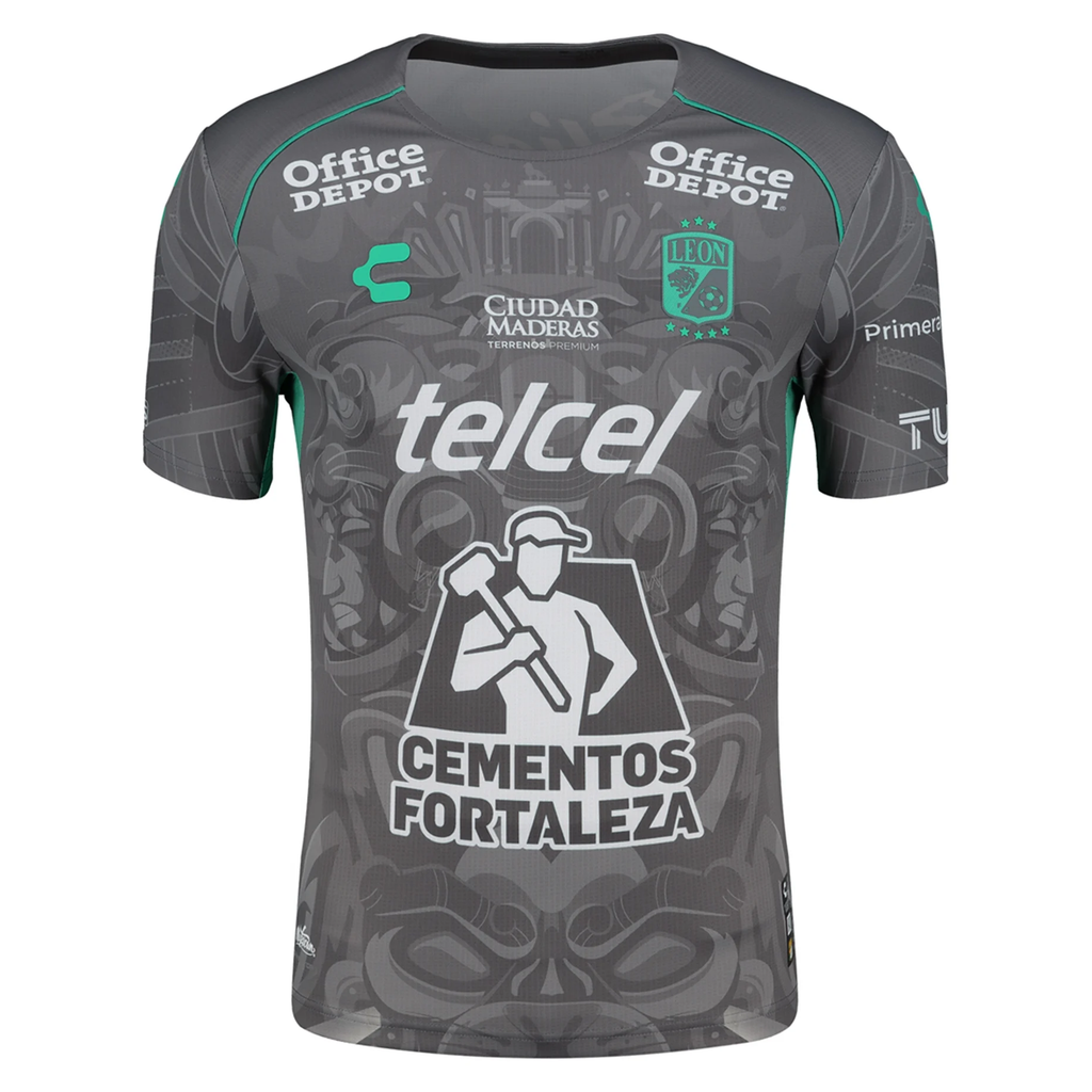 Charly Jhonder Cadiz Leon Third Jersey 24/25 (Grey/Green)