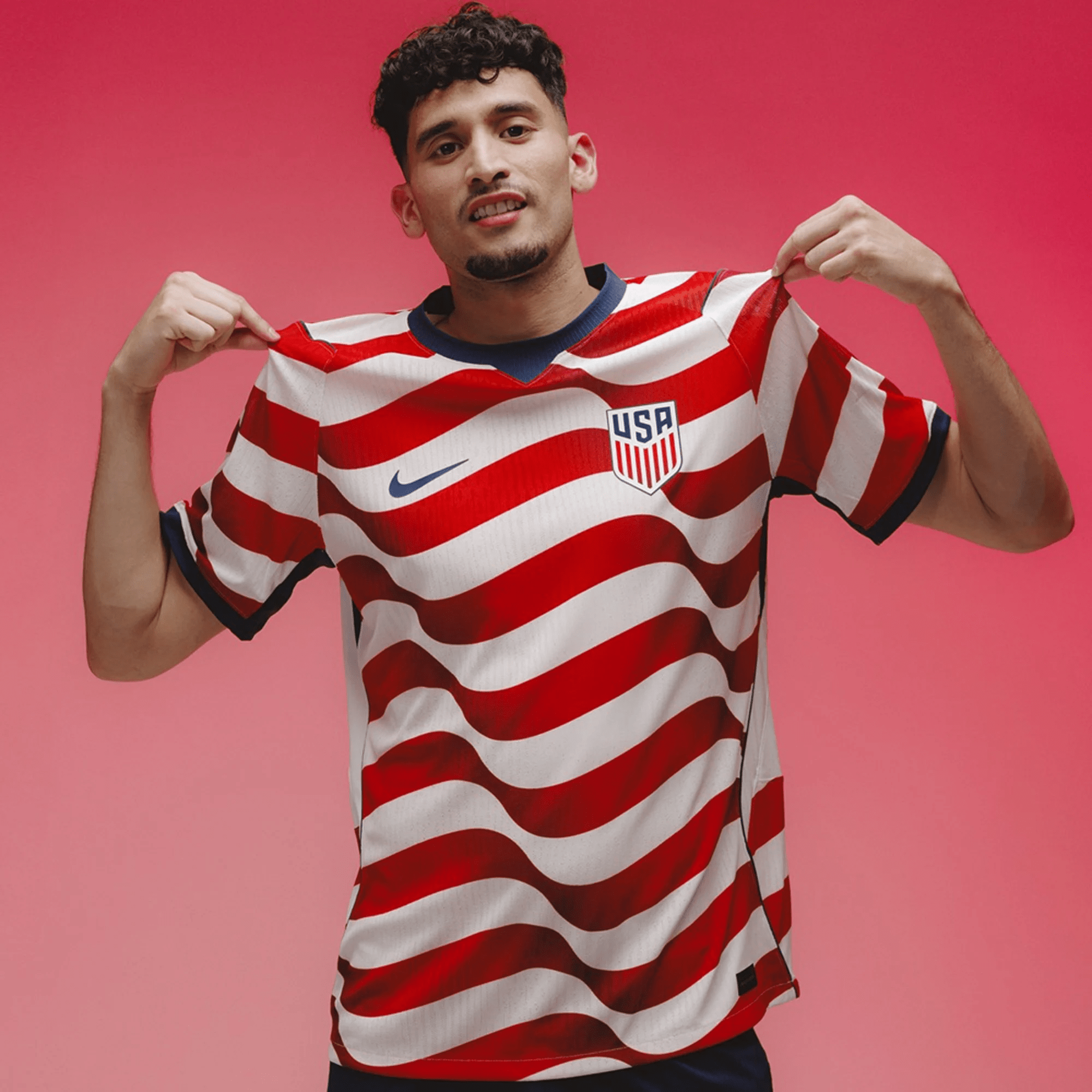 Nike Mens Adams United States Match Authentic Home Jersey 2026 (Sail/Midnight Navy)