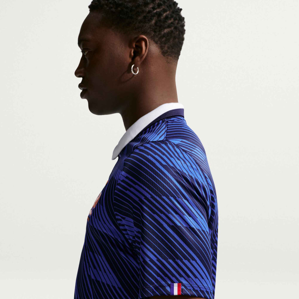 Nike Men's France N'Golo Kanté Home Stadium Jersey 2026 (Game Royal/Metallic Copper)
